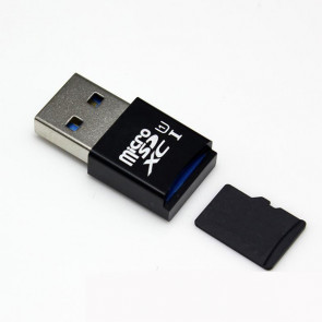 USB MicroSD Card Reader/Writer (MicroSD; MicroSDHC; MicroSDXC)