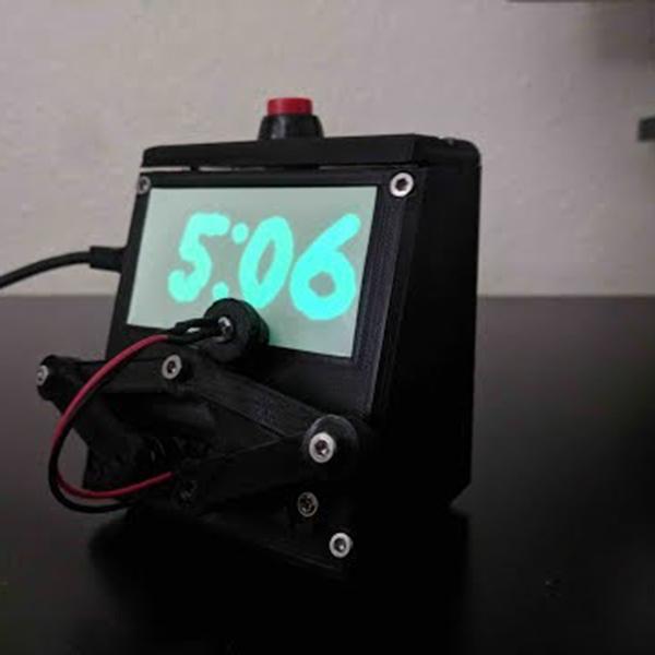 Glow-In-Dark Plot Clock