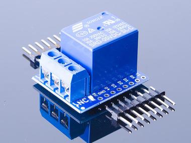 Getting Started: ESP8266 WeMos D1 Mini Relay Shield (ACR-00016)