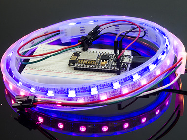 ESP8266: Controlling WS2812B RGB LEDs (NeoPixels)
