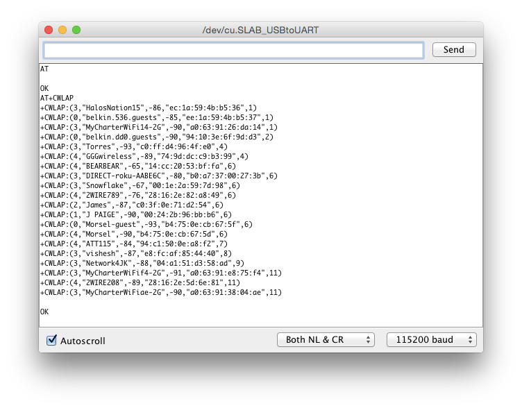 Using the Arduino IDE Serial Monitor for sending AT commands to the ESP8266