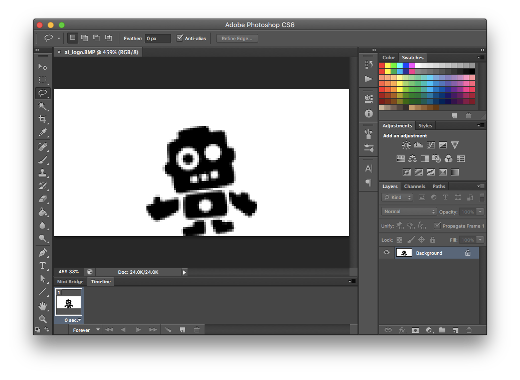 Generating BMP Image for LCD Creator