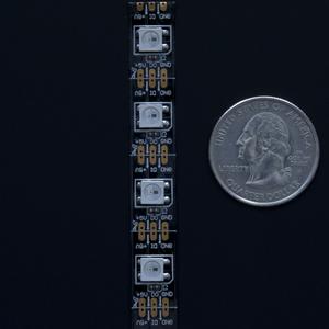 ACROBOTIC WS2812B Strip with 60 RGB LED/m (Black PCB, IP68 Waterproof) | NeoPixel-Compatible