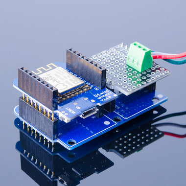 ACROBOTIC ESP8266 WeMos D1 Mini 2×1 Dual Base Board Shield