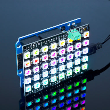 ACROBOTIC WS2812B 5×8 Matrix Shield (Arduino Uno) | NeoPixel-Compatible