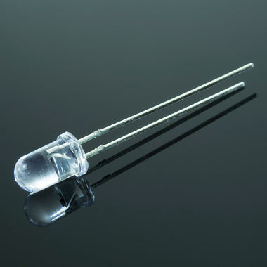 5mm Flashing Blue LED | 5-Pack